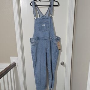 Levi's Light Blue Denim Overalls Nwt